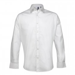 Plain Supreme poplin long sleeve SHIRT PREMIER 125 GSM